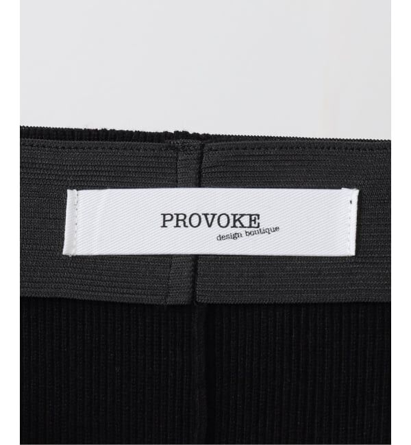 SLOBE IENA「PROVOKE/プロヴォーク サスペンダーニットパンツ PV-050094」|その他|