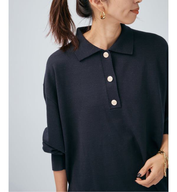 VERMEIL par iena「over POLO ニット」|ニット・セーター|
