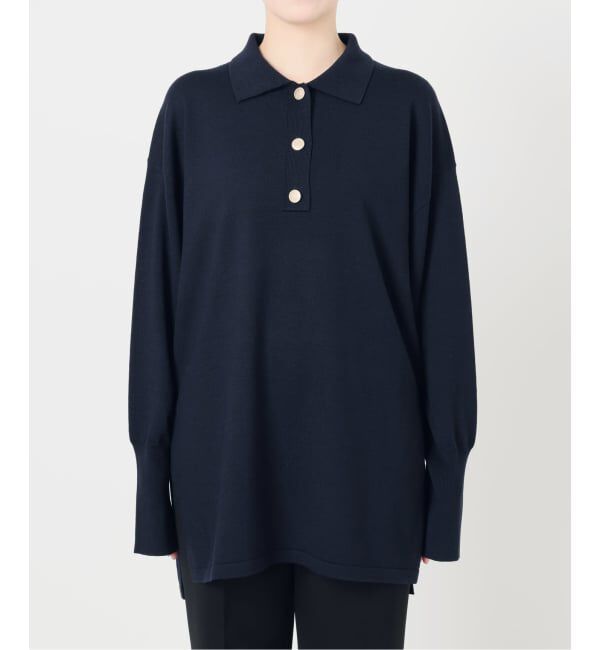 VERMEIL par iena「over POLO ニット」|ニット・セーター|
