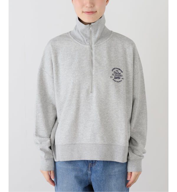 SLOBE IENA「コーマテリージップアッププルオーバー」|Tシャツ・カットソー|