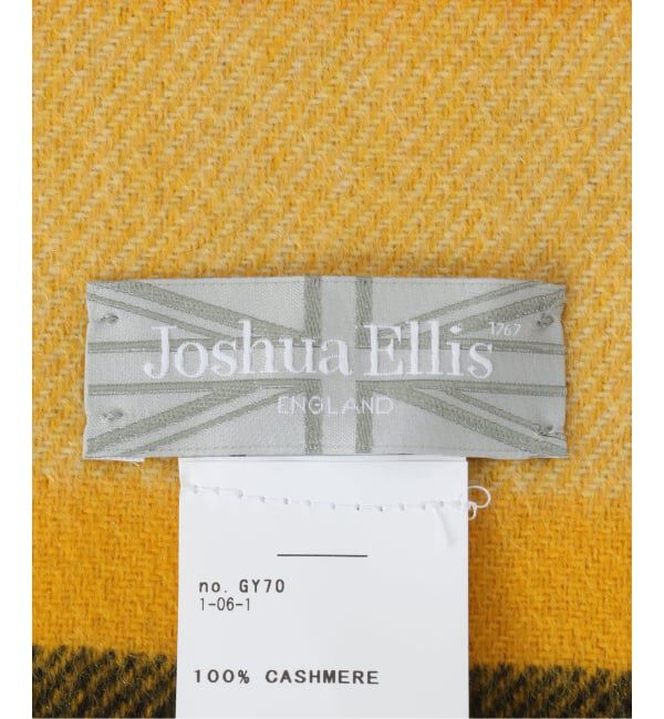 VERMEIL par iena「JOSHUA ELLIS ジョシュア エリス Plaid 50x190 CPG52522」|マフラー|