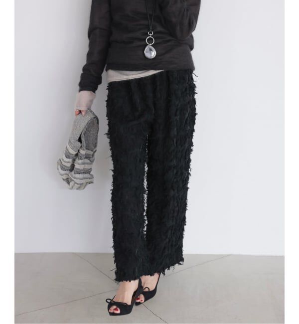 IENA「カットジャガードパンツ」|その他|