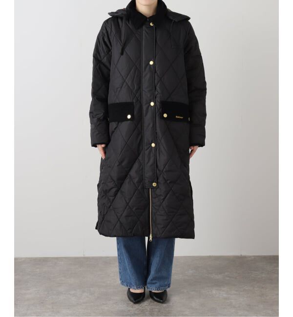 SLOBE IENA「Barbour/バブアー meredith quilted jacket LQU1842BK11」|その他|ブラック