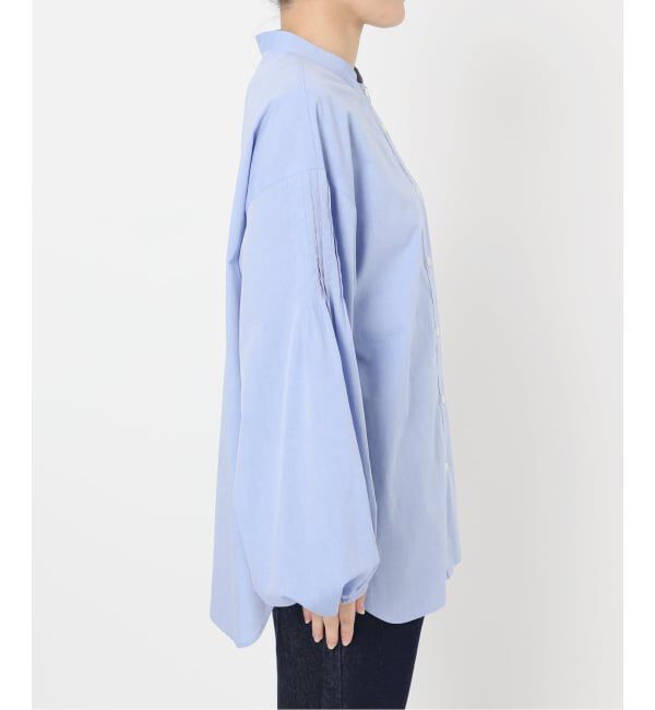 SLOBE IENA「《WEB限定/追加3予約》ピンタックバルーンスリーブブラウス」|シャツ・ブラウス|