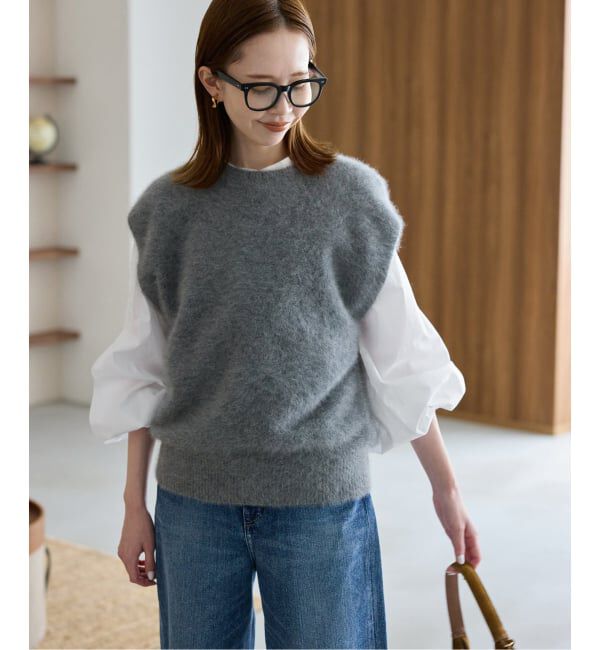 SLOBE IENA「《WEB限定/追加3予約》ピンタックバルーンスリーブブラウス」|シャツ・ブラウス|