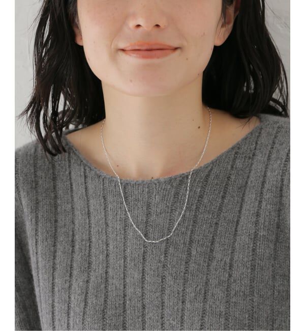 IENA LA BOUCLE「poly things/ポリーシングス poly figaro 1:1 チェーン PLC007S」|ネックレス|