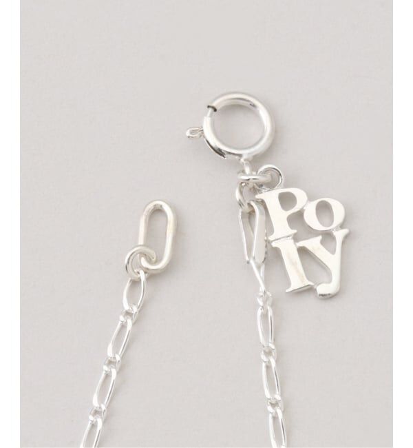 IENA LA BOUCLE「poly things/ポリーシングス poly figaro 1:1 チェーン PLC007S」|ネックレス|