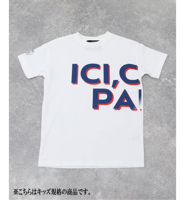 Paris Saint-Germain「【Paris Saint-Germain】シャドーICPプリント Tシャツ　※キッズサイズ」|Tシャツ・カットソー|ホワイト
