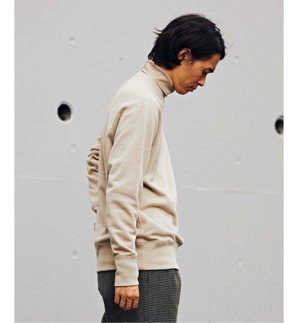 EDIFICE「【LOOPWHEELER for LOWERCASE】ライトツリウラケ ルーズフィットスウェット」|スウェット・ジャージ|