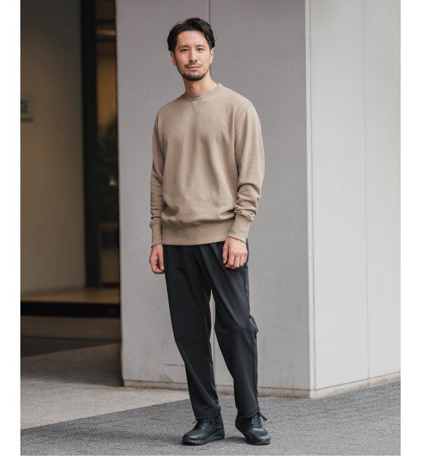 EDIFICE「【LOOPWHEELER for LOWERCASE】ライトツリウラケ ルーズフィットスウェット」|スウェット・ジャージ|