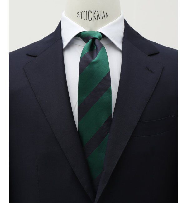 EDIFICE「PB スクールストライプタイ」|ネクタイ・蝶ネクタイ|グリーン