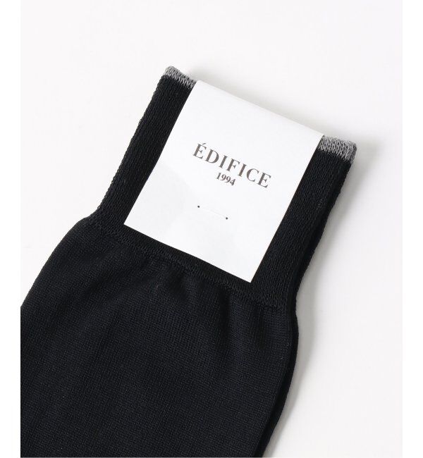 EDIFICE「ハイゲージスムース ソックス」|ソックス|