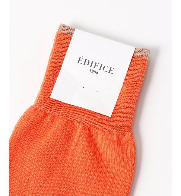 EDIFICE「ハイゲージスムース ソックス」|ソックス|