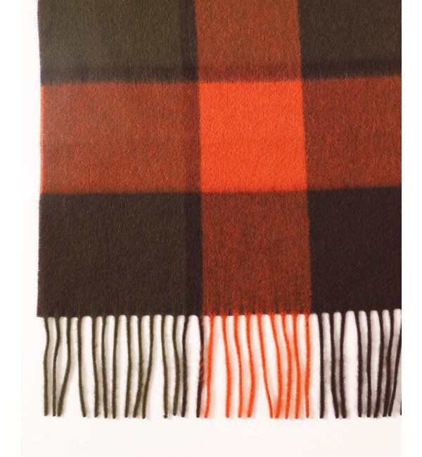 EDIFICE「Joshua Ellis(ジョシュア エリス) PLAID CHECK 35&times;190」|マフラー|