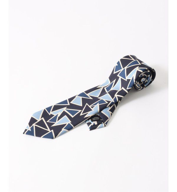 EDIFICE「Holliday & Brown(ホリデー & ブラウン) Ex.トライアングルコモンプリント O5131/2」|ネクタイ・蝶ネクタイ|