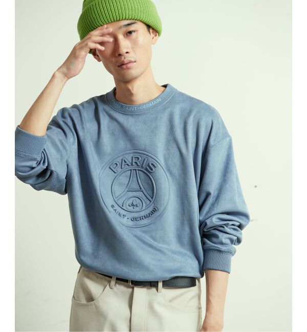 Paris Saint-Germain「【Paris Saint-Germain】PSG JP FS CREW NECK スウェット」|スウェット・ジャージ|ブルー A
