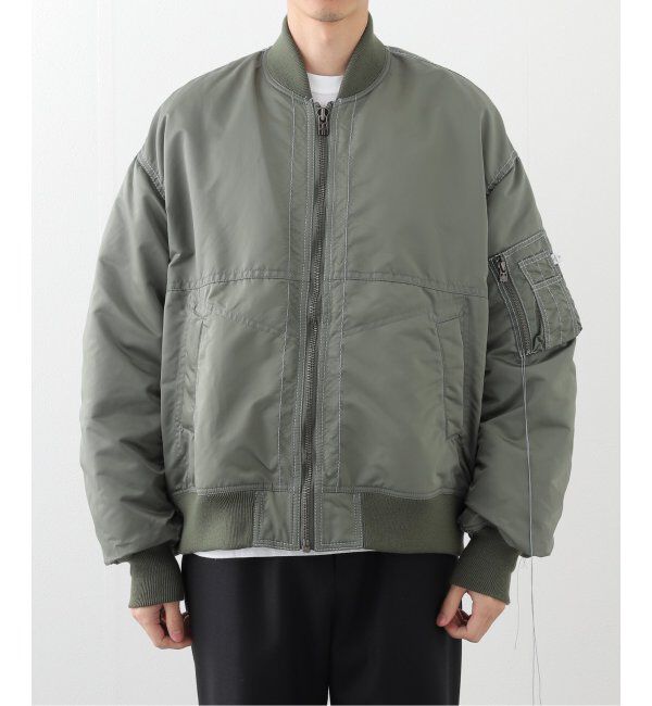 PULP「【FACETASM / ファセッタズム】HEAVY STITCH MA-1 JACKET」|ブルゾン・スタジャン|