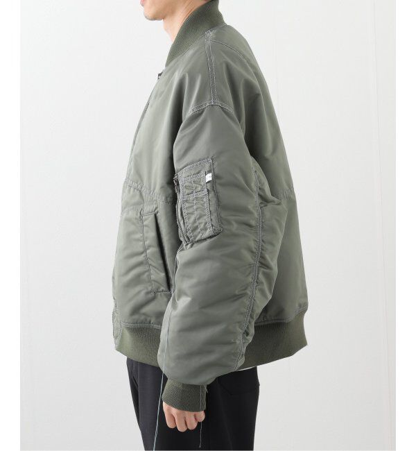 PULP「【FACETASM / ファセッタズム】HEAVY STITCH MA-1 JACKET」|ブルゾン・スタジャン|