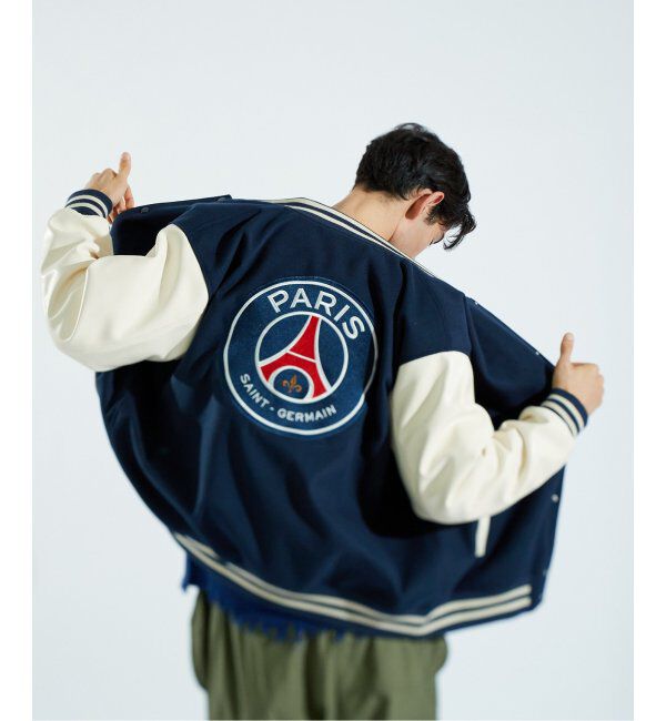 Paris Saint-Germain「Paris Saint-Germain / パリ・サン＝ジェルマン】PSG VARSITY JACKET」|その他|ネイビー