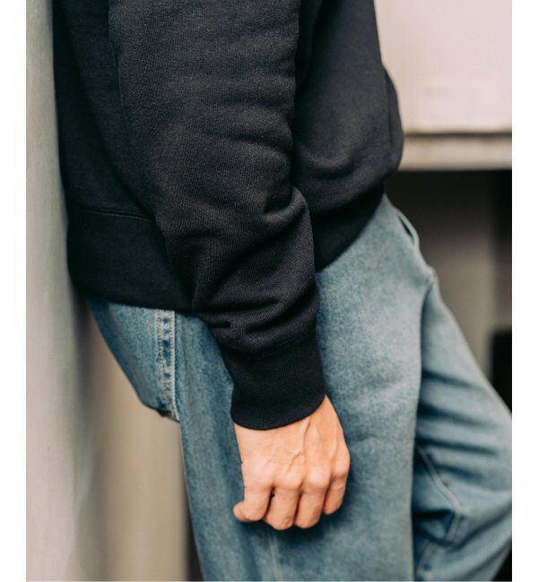 EDIFICE「LOOPWHEELER &times; LOWERCASE for EDIFICE ライトツリウラケ ルーズスウェット」|スウェット・ジャージ|