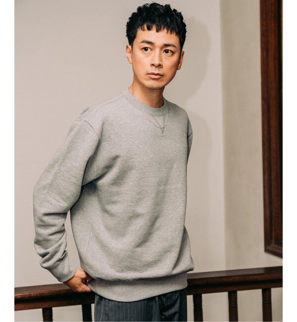 EDIFICE「LOOPWHEELER &times; LOWERCASE for EDIFICE ライトツリウラケ ルーズスウェット」|スウェット・ジャージ|