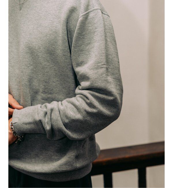 EDIFICE「LOOPWHEELER &times; LOWERCASE for EDIFICE ライトツリウラケ ルーズスウェット」|スウェット・ジャージ|