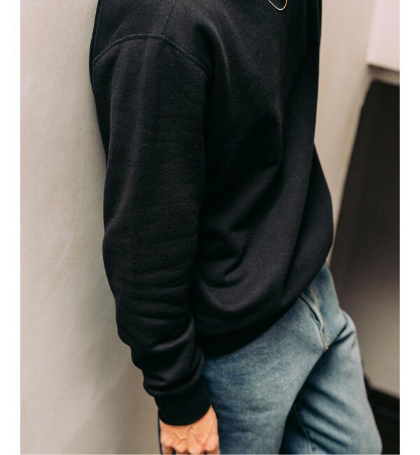 EDIFICE「LOOPWHEELER &times; LOWERCASE for EDIFICE ライトツリウラケ ルーズスウェット」|スウェット・ジャージ|