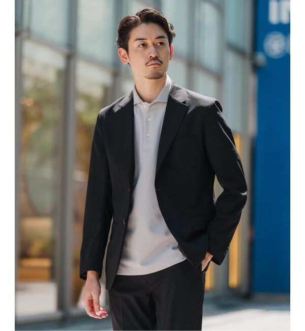 EDIFICE「"高通気＆吸水速乾" BREEZE COOL AKIHA 2B ジャケット【セットアップ着用可】」|テーラードジャケット|