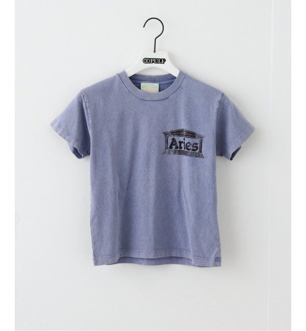 PULP「ARIES / アリーズ AGED ANCIENT TEMPLE SS TEE AR60031.03」|Tシャツ・カットソー|ブルー