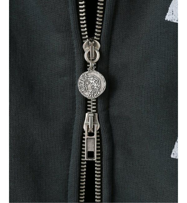 PULP「ARIES / アリーズ FADED GOD TOWN ZIP THROUGH HOODIE」|パーカー|