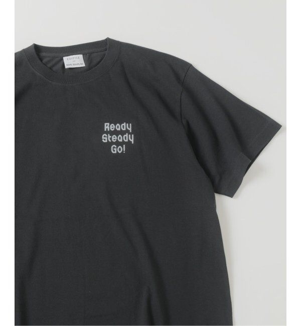 EDIFICE「Ready Steady Go! / レディーステディゴー 別注 プリント Tシャツ」|Tシャツ・カットソー|