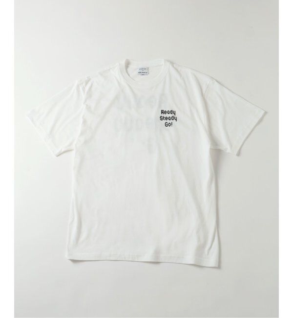 EDIFICE「Ready Steady Go! / レディーステディゴー 別注 プリント Tシャツ」|Tシャツ・カットソー|