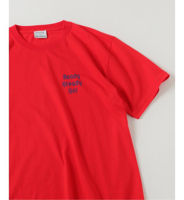 EDIFICE「Ready Steady Go! / レディーステディゴー 別注 プリント Tシャツ」|Tシャツ・カットソー|