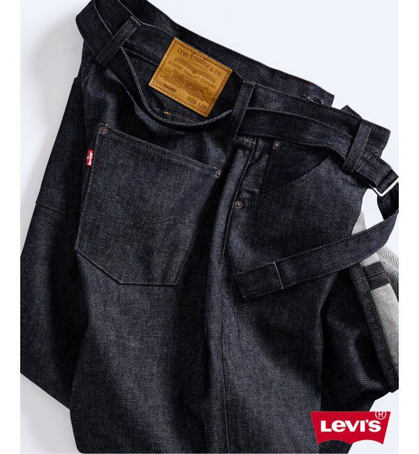 417 EDIFICE「LEVI&rsquo;S(R)/リーバイス(R) 別注 TWISTED BELTED デニムパンツ L28」|デニム|ネイビー