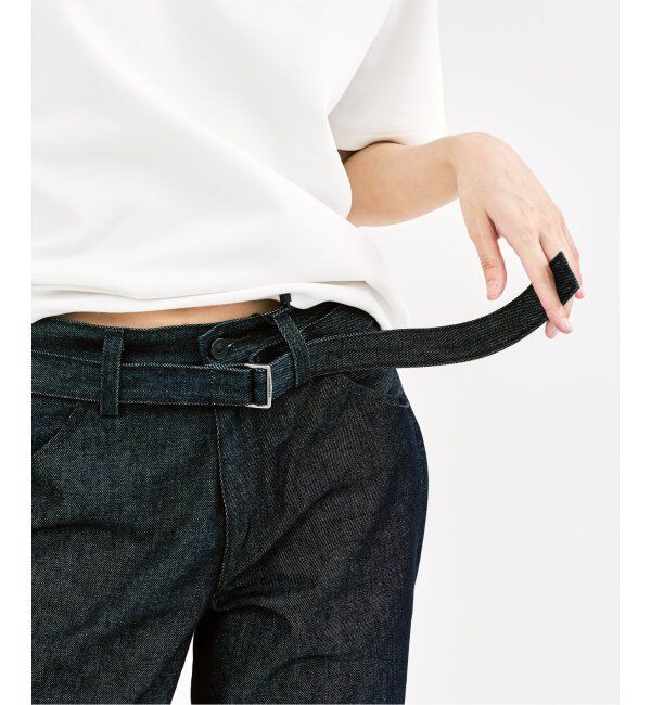 417 EDIFICE「LEVI&rsquo;S(R)/リーバイス(R) 別注 TWISTED BELTED デニムパンツ L28」|デニム|