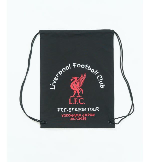 Liverpool FC「【Liverpool FC / リバプール FC】PRE-SEASON KNAPSACK / ナップサック」|リュック|ブラック