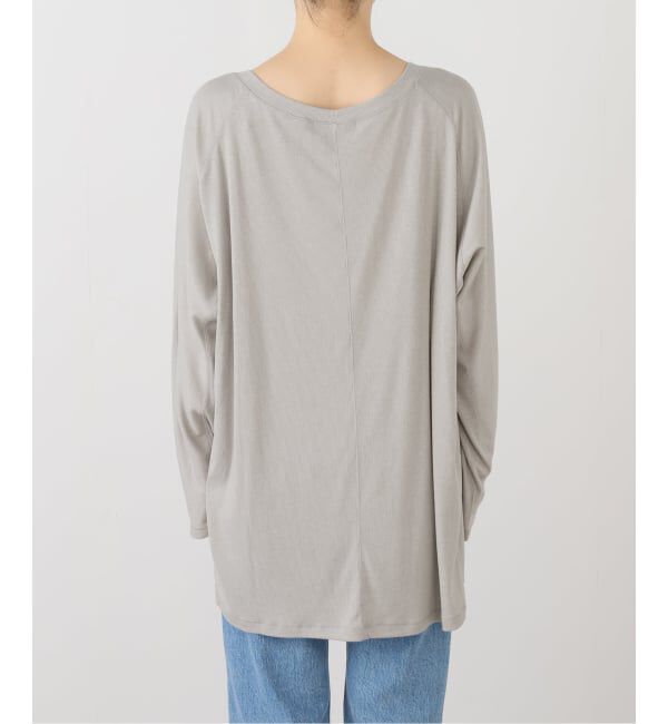 PULP「【Geek Office / ギークオフィス】OPEN YY Knitted SCOOP NECK LOUNGE TOP」|Tシャツ・カットソー|