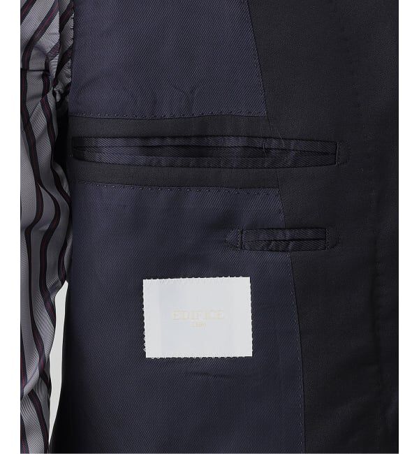 EDIFICE「D.OLIVER 3ボタン ロロピアーナ サージ」|スーツ|