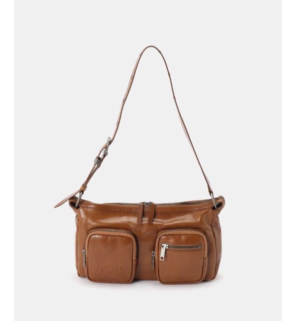PULP「【Geek Office / ギークオフィス】MARGESHERWOOD / OUTPOCKET HOBO」|ショルダー・メッセンジャー|ブラウン
