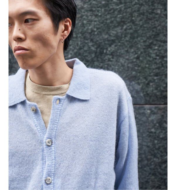 PULP「PULP / モヘヤブレンドニット カーディガン」|カーディガン|