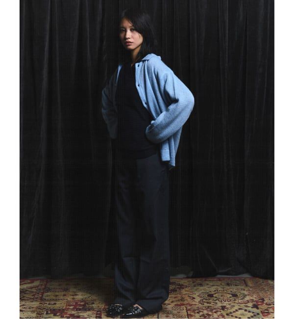 PULP「PULP / モヘヤブレンドニット カーディガン」|カーディガン|