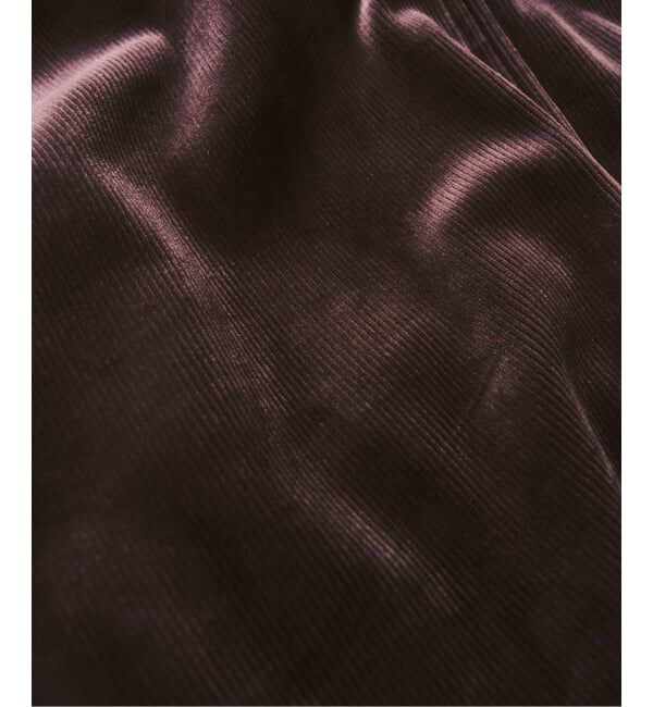 417 EDIFICE「コーディロイ カラーライニング ジップパーカー」|パーカー|