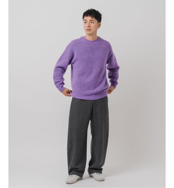 EDIFICE「&rdquo;RE:NEWOOL&rdquo;3D フィット パンツ」|スラックス|