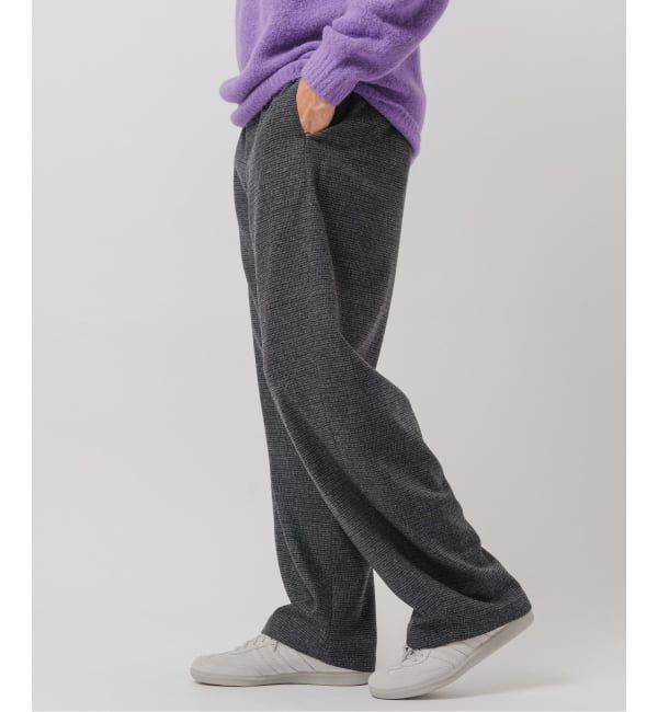 EDIFICE「&rdquo;RE:NEWOOL&rdquo;3D フィット パンツ」|スラックス|