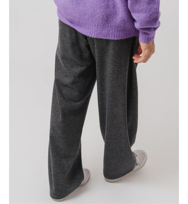 EDIFICE「&rdquo;RE:NEWOOL&rdquo;3D フィット パンツ」|スラックス|