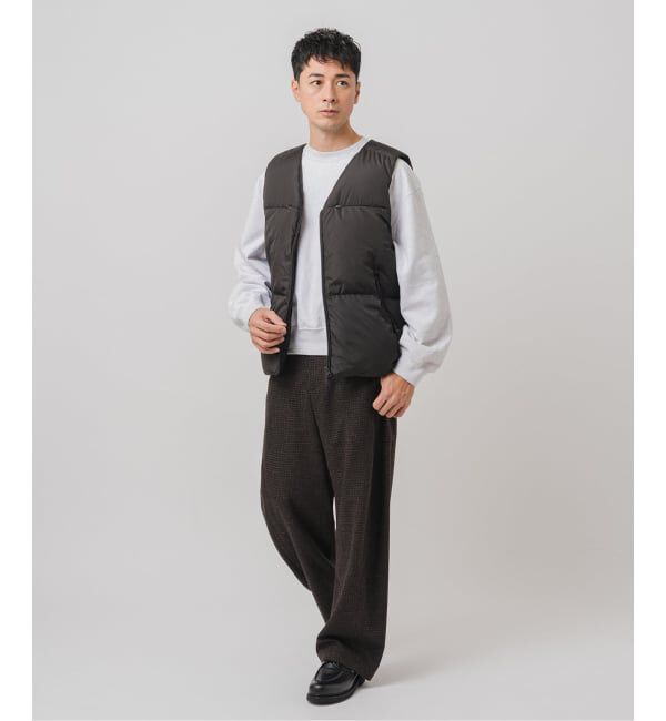 EDIFICE「&rdquo;RE:NEWOOL&rdquo;3D フィット パンツ」|スラックス|