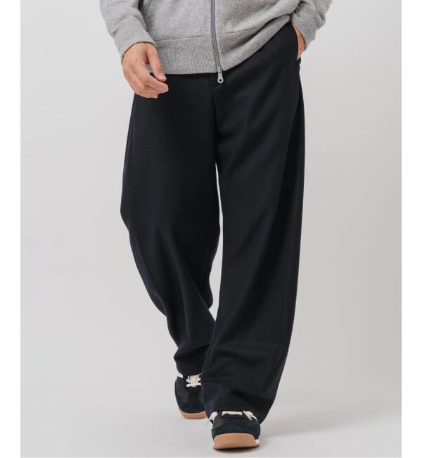 EDIFICE「&rdquo;RE:NEWOOL&rdquo;3D フィット パンツ」|スラックス|