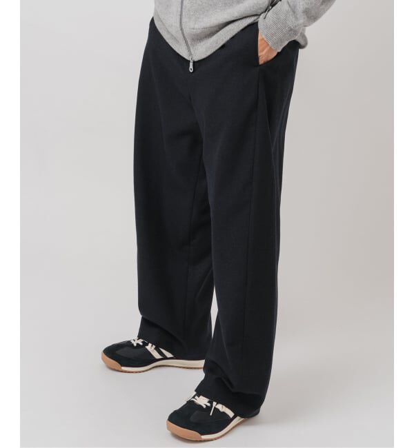 EDIFICE「&rdquo;RE:NEWOOL&rdquo;3D フィット パンツ」|スラックス|