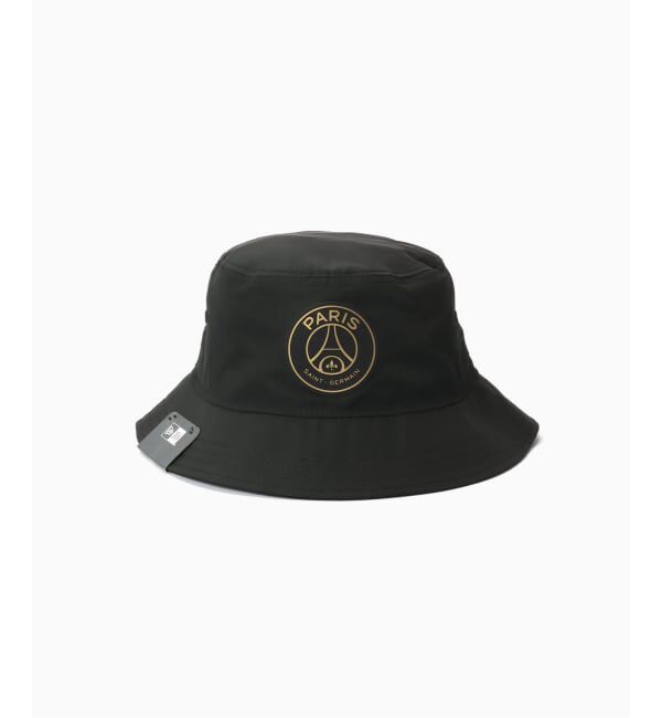 Paris Saint-Germain「【NEW ERA / ニューエラ】BLKGLD BUCKET PSG 1492244 1」|ハット|