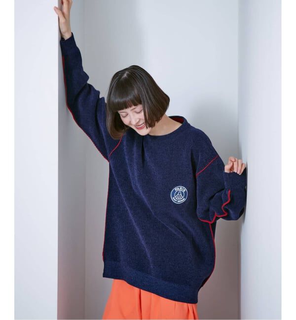 Paris Saint-Germain「《再入荷》【Paris Saint-Germain / パリ・サン＝ジェルマン】JP Mall knit pullover」|ニット・セーター|